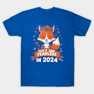 Foxy and fearless in 2024 T-Shirt